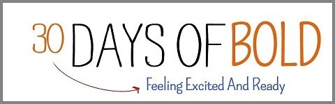 30 days of bold